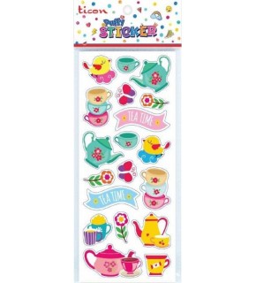 Ticon Puffy Sticker Pasta Tps-009/10 (1 Adet)