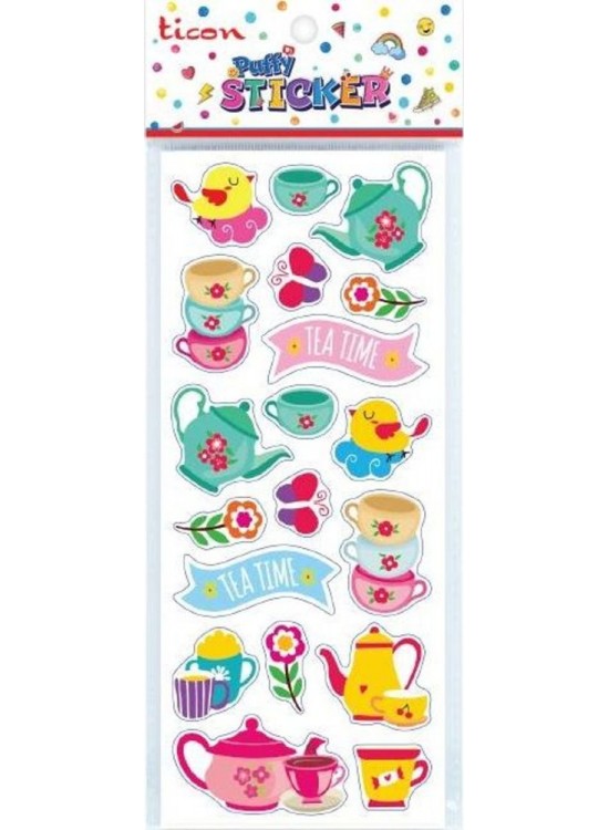 Ticon Puffy Sticker Pasta Tps-009/10 (1 Adet)