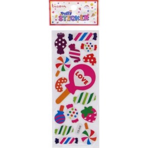 Ticon Puffy Sticker Şeker Tps-009/5 (1 Adet)
