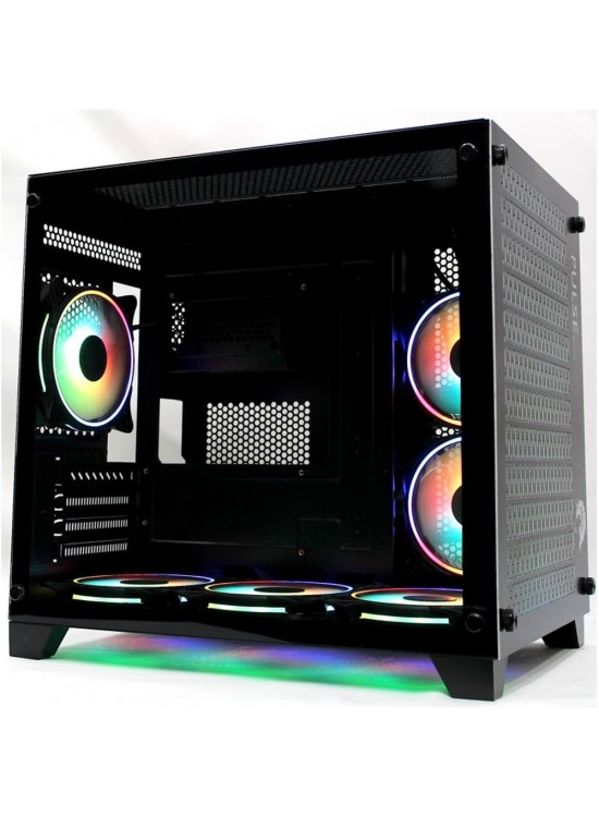 Tiranozor Ti-Game Pulse Black 6 Rgb Fan Black Mesh Gamıng Kasa Power Yok Tiranozor Ti-Game Pulse Black 6 Rgb Fan Black Mesh Gamıng Kasa Power Yok