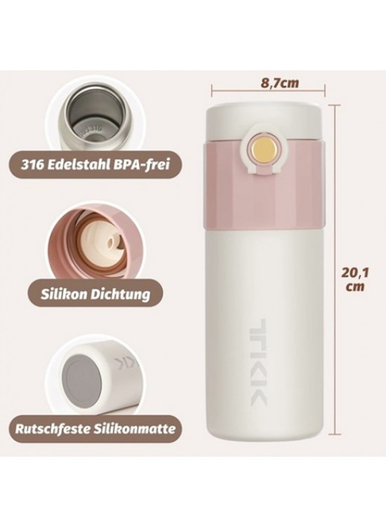 Tkk Termos Paslanmaz Çelik 450 ML T2007 Tkk Termos Paslanmaz Çelik 450 ML T2007