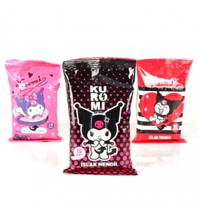 Tmn Kuromi Islak Cep Mendili 15yp (1 Adet)