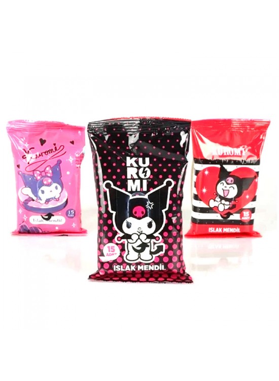 Tmn Kuromi Islak Cep Mendili 15yp (1 Adet)
