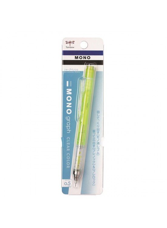 Tombow Versatil Kalem Mono Graph 0.5 MM Şeffaf Limon Tombow Versatil Kalem Mono Graph 0.5 MM Şeffaf Limon