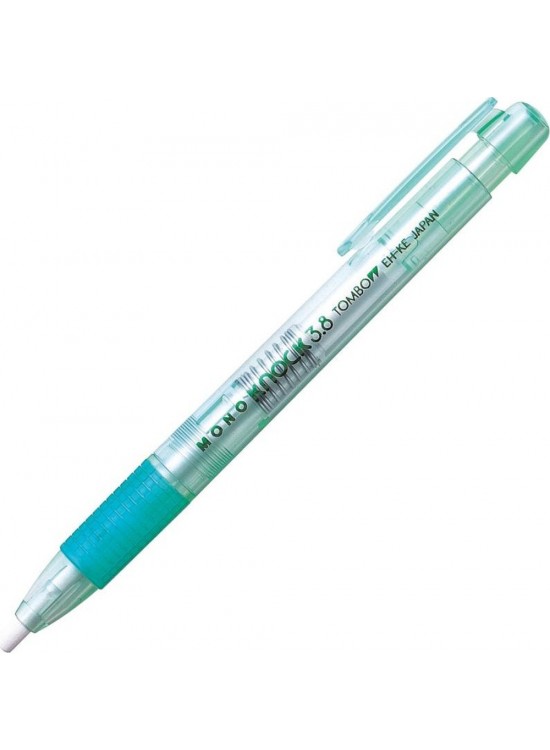 Tombow Mono Knock Kalem Silgi Şeffaf Yeşil (1 Adet)