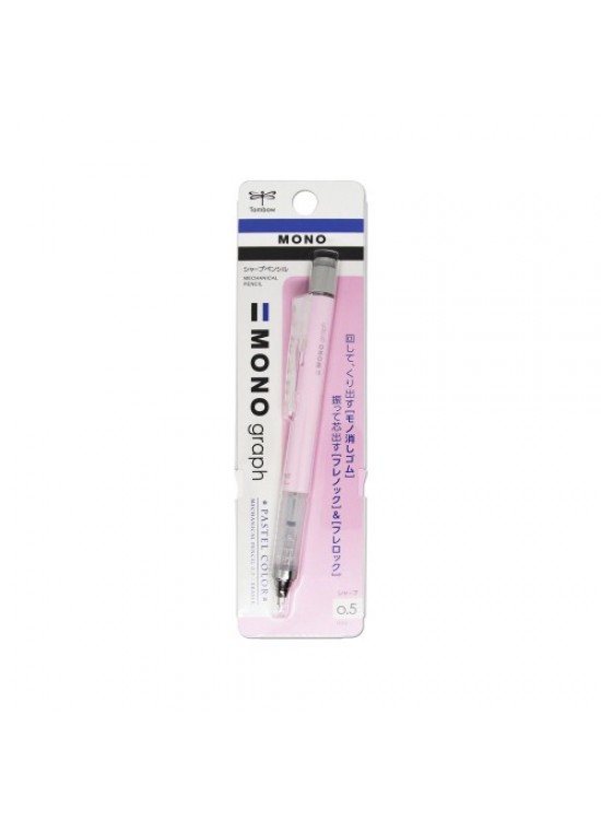 Tombow Versatil Kalem Mono Graph Pastel 0.5 MM Blisterli S.Pembe