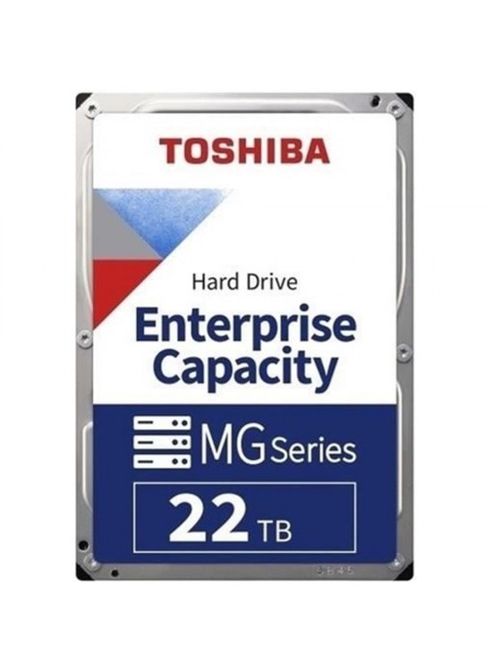 Toshiba 22TB MG10 3.5" MG10AFA22TE 7200 RPM 512 MB SATA3 Enterprıse Nas ve Güvenlik Diski