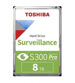 Toshiba 8TB MD10ADA800V S300Pro 7200RPM 512MB SATA3 180TB-Y 7-24 Güvenlik Disk
