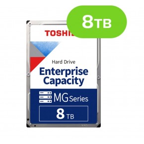 Toshiba 8TB MG10ADA800E 3.5" 7200RPM 256Mb 7-24 Enterprice Güvenlik Diski
