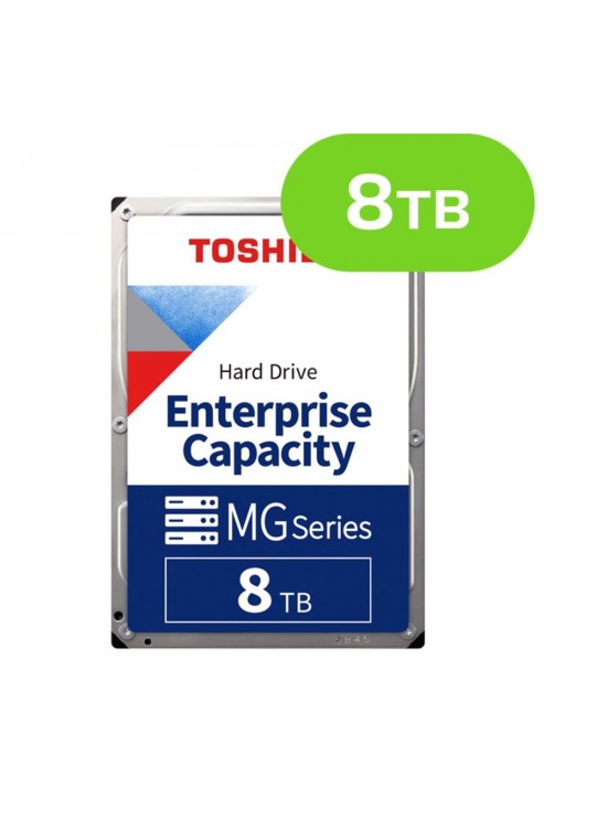Toshiba 8TB MG10ADA800E 3.5" 7200RPM 256Mb 7-24 Enterprice Güvenlik Diski