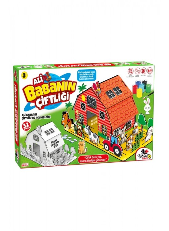 Totteriq Ahşap Boyama Ali Babanın Çiftliği 8202 Totteriq Ahşap Boyama Ali Babanın Çiftliği 8202
