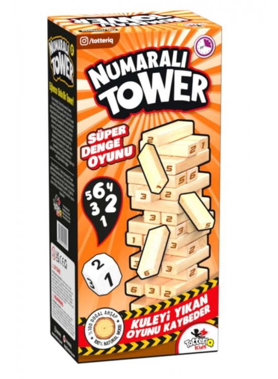 Totteriq Numaralı Tower Süper Denge Oyunu