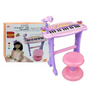 Toycraft Ayaklı Oturaklı Mikrofonlu Org