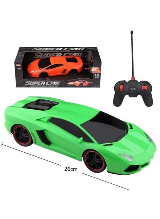 Toysan Oyuncak Pilli Kumandalı Süper Araba 1:16 Super Car Lam-B