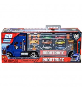 Toysan Oyuncak Tır Seti Robocar 6 Arabalı