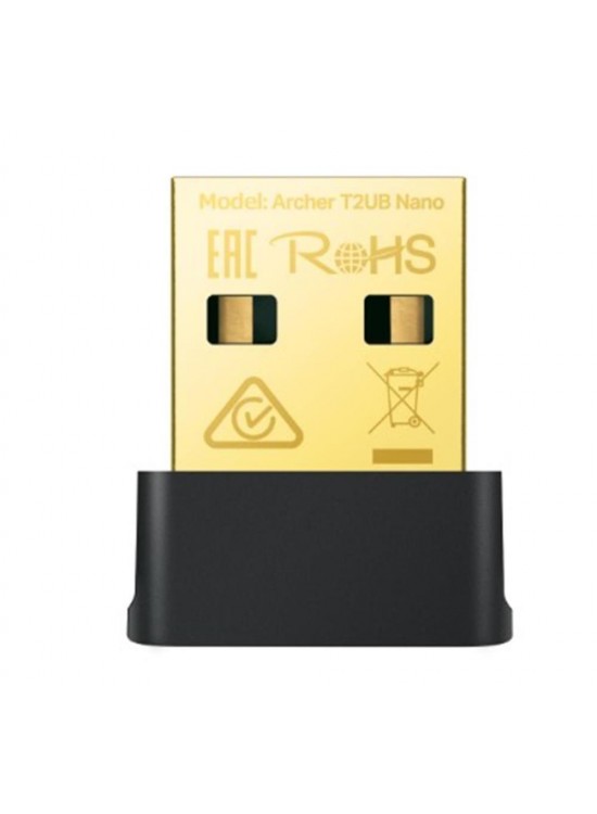 Tp-Link Archer T2UB Nano 600 Mbps Kablosuz + Bluetooth USB Adaptör AC600