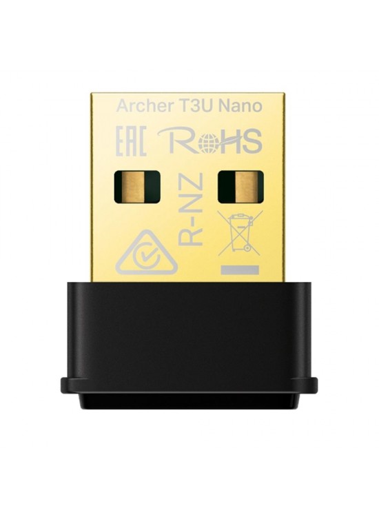 Tp-Link Archer T3U Nano 1300 Mbps Kablosuz USB Adaptör AC1300