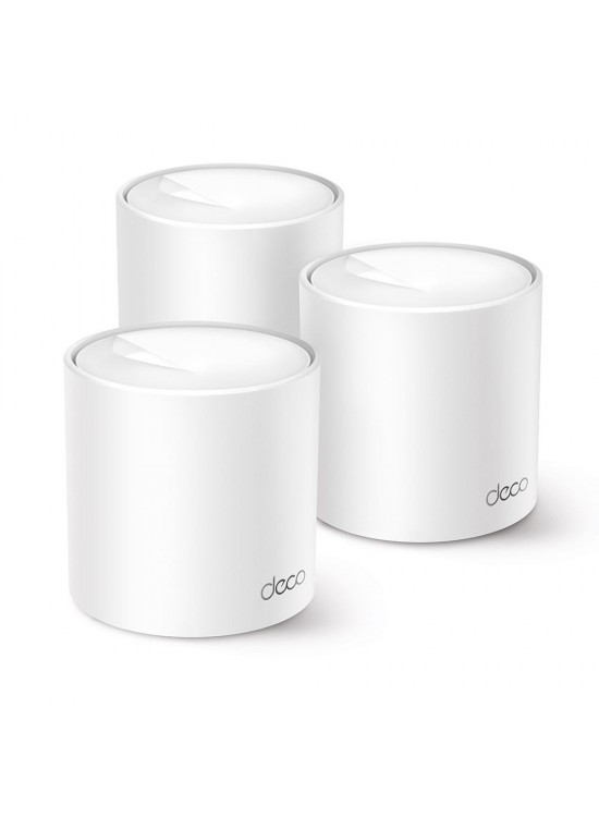 Tp-Link DECO X10 3Lü Wi-Fi 6 AX1500 Tüm Evi Kapsayan Mesh Wifi Sistemi