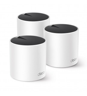 Tp-Link DECO X55 3LÜ Wi-Fi 6 AX3000 Tüm Evi Kapsayan Mesh Wifi Sistemi