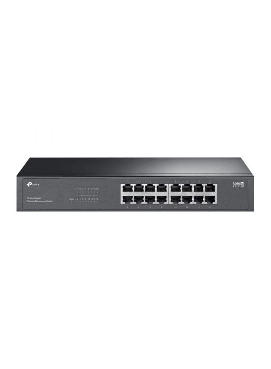 Tp-Link LS1016G 16 Port 10-100-1000 Mbps Switch Metal Kasa