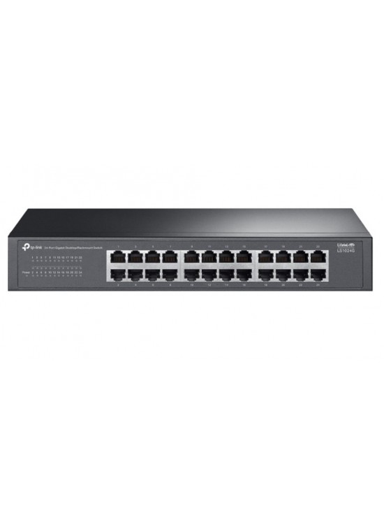 Tp-Link LS1024G 24 Port 10-100-1000 Mbps Switch Metal Kasa