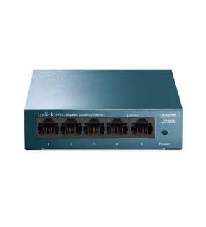 Tp-Link LS105G 5 Port 10-100-1000 Mbps Switch Metal Kasa
