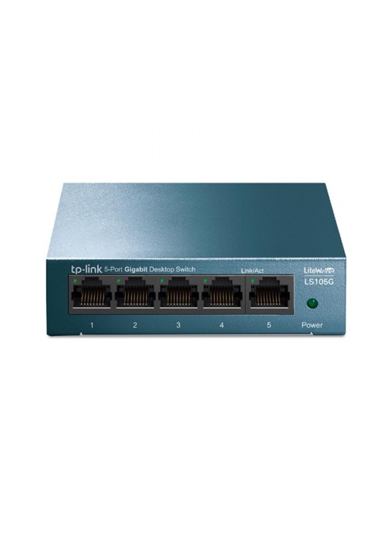Tp-Link LS105G 5 Port 10-100-1000 Mbps Switch Metal Kasa