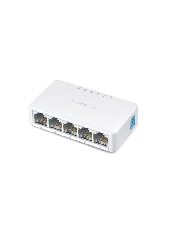 Tp-Link Mercusys MS105 5 Port 10-100 Mbps Switch Plastik Kasa Tp-Link Mercusys MS105 5 Port 10-100 Mbps Switch Plastik Kasa