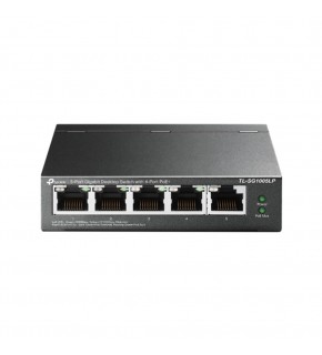 Tp-Link TL-SG1005LP 5 Port 4 Port Poe+ 10-100-1000 Mbps 1 Port Uplink Switch Çelik Kasa