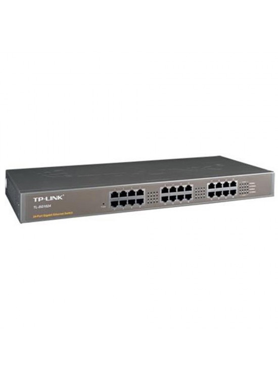 Tp-Link TL-SG1024D 24 Port 10-100-1000 Mbps Switch Çelik Kasa Rack Mount