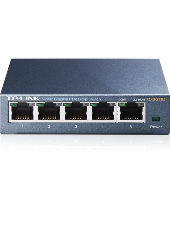Tp-Link TL-SG105 5 Port 10-100-1000 Mbps Switch Çelik Kasa