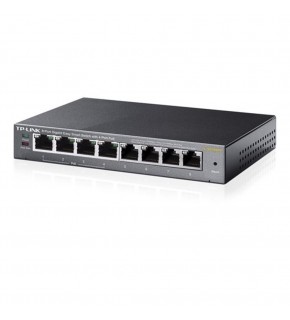Tp-Link TL-SG108PE 8 Port 4 Port Poe+ 10-100-1000 Mbps  Easy Smart Switch Çelik Kasa