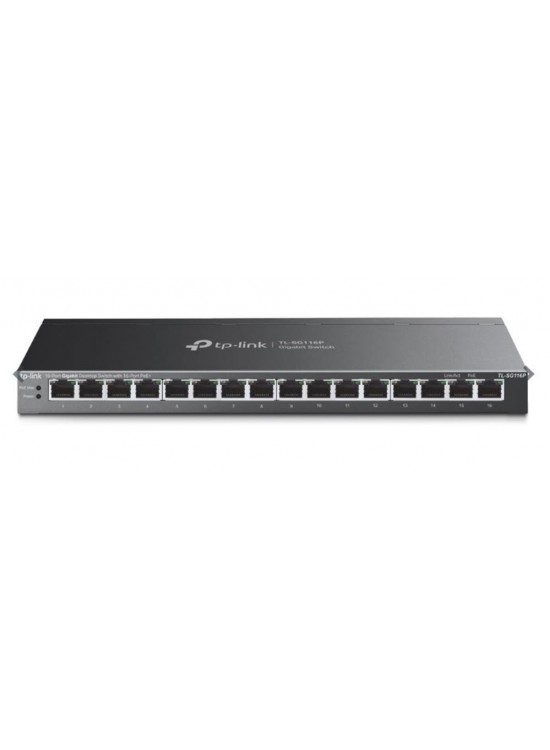 Tp-Link TL-SG116P 16 Port Poe+ 10-100-1000 Mbps Switch Çelik Kasa Tp-Link TL-SG116P 16 Port Poe+ 10-100-1000 Mbps Switch Çelik Kasa