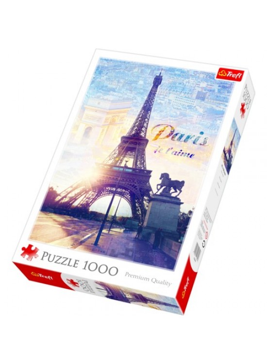 Trefl Puzzle 1000 Parça Parıs At Dawn 68x48 Cm 10394