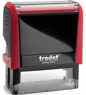 Trodat 4913 P4 Kaşe Karısık Gövde Mavi Keçe