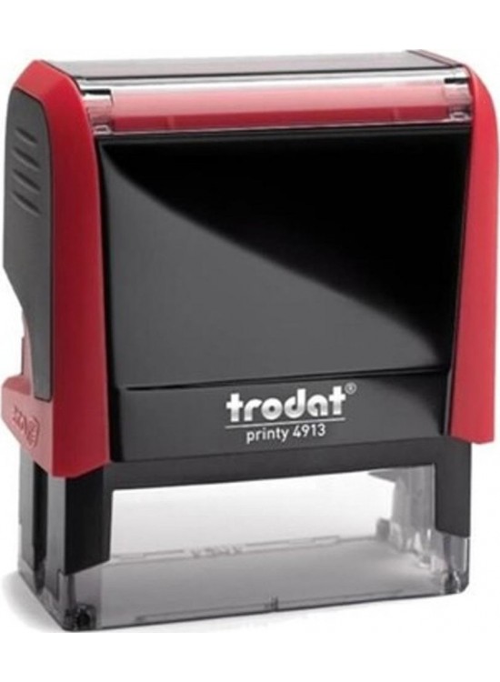 Trodat 4913 P4 Kaşe Karısık Gövde Mavi Keçe