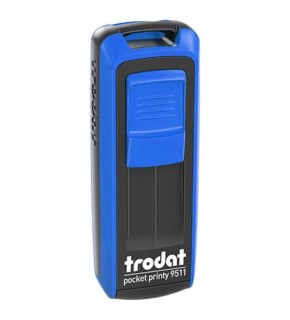 Trodat Cep Kaşe P4 38x14 MM Mavi,Mavi Keçe 9511