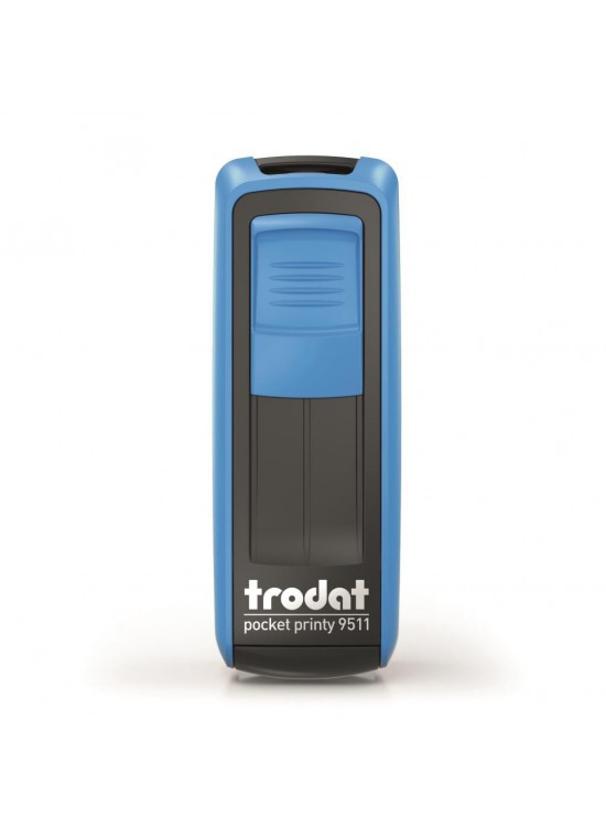 Trodat Cep Kaşe P4 47x18 MM Mavi Mavi Keçe 9512