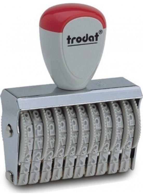 Trodat Numaratör 4 MM 8 Hane 1548 Trodat Numaratör 4 MM 8 Hane 1548