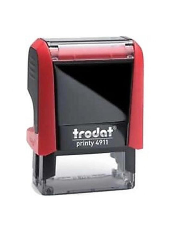 Trodat Standart Kaşe Otomatik 38x14 Kırmızı Kasa Kırmızı Keçe 4911