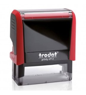 Trodat Standart Kaşe Otomatik 47x18 Karışık Kasa Siyah Keçe 4912