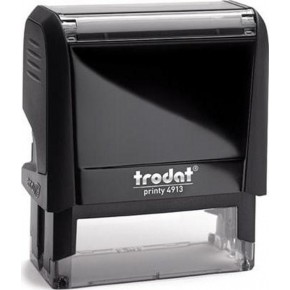 Trodat Standart Kaşe Otomatik 58x22 Karışık Kasa Mavi Keçe 4913