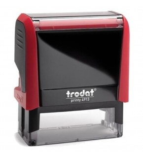 Trodat Standart Kaşe Otomatik 58x22 Kırmızı Gövde Kırmızı Keçe 4913