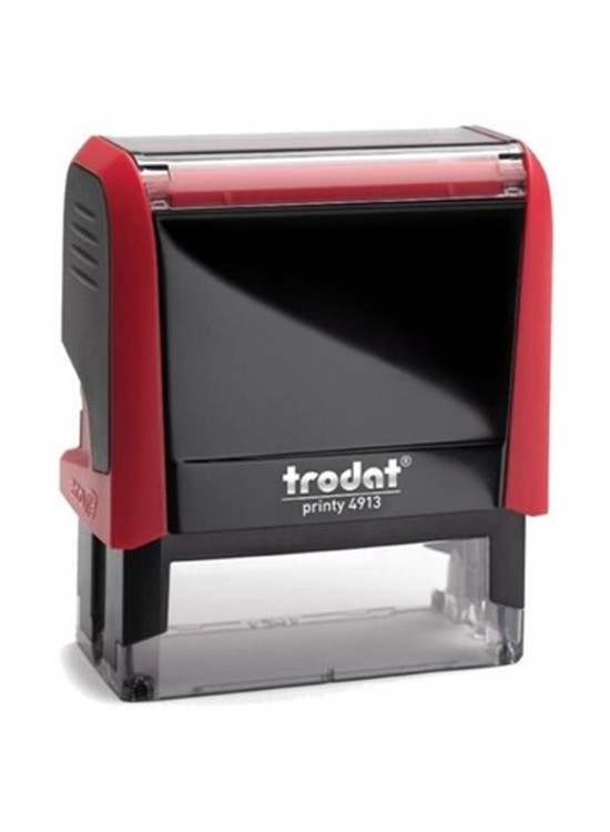 Trodat Standart Kaşe Otomatik 58x22 Kırmızı Gövde Kırmızı Keçe 4913