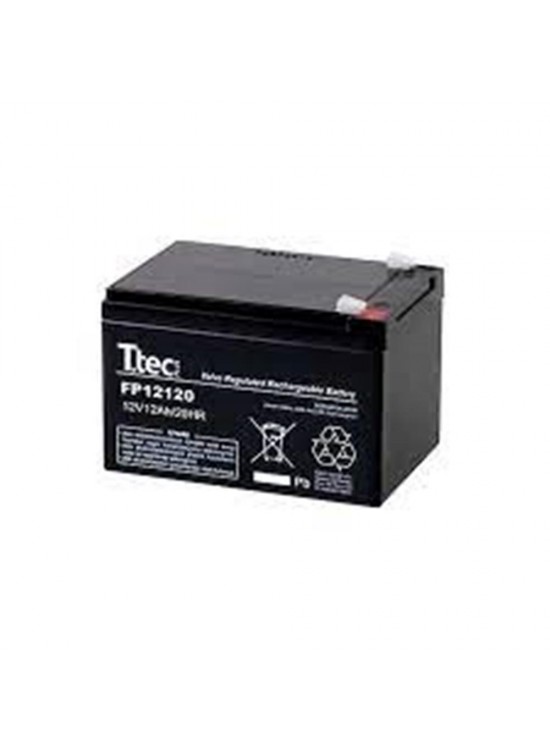 Ttec 12V 12AH Base Bakımsız Kuru Akü