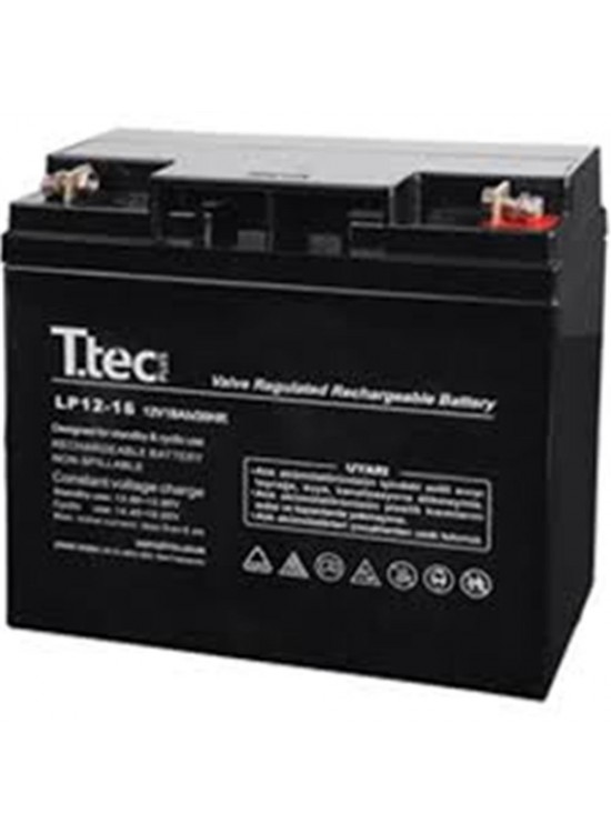 Ttec 12V 18A Bakımsız Kuru Akü Elektrikli Bisiklet
