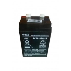 Ttec 4V 6Ah Bakımsız Kuru Akü Işıldak Fener Akü