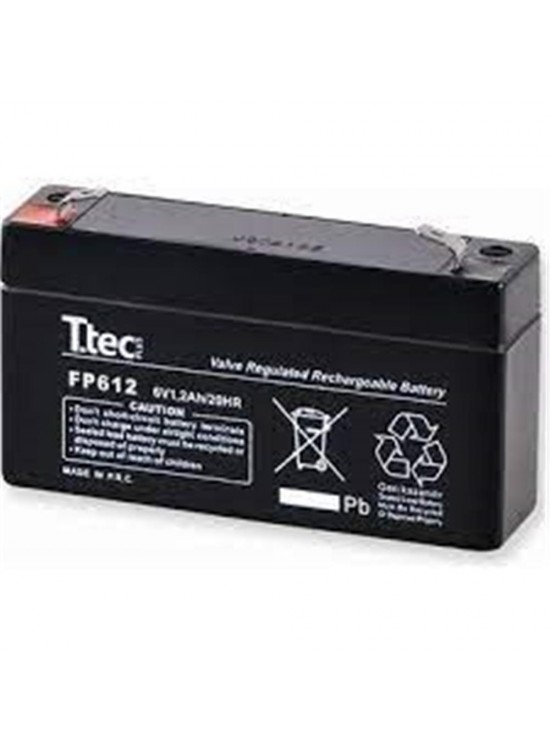 Ttec 6V 1.3AH Bakımsız Kuru Akü Ttec 6V 1.3AH Bakımsız Kuru Akü