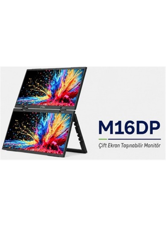Ttec M16DP 16" FHD Çift Ekran Taşınabilir Led Monitör