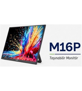 Ttec M16P 16" FHD Taşınabilir Led Monitör